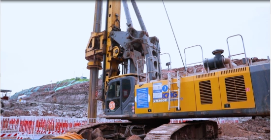 More Than 30 XCMG Rotary Drilling Rigs Entering Chongqing Traffic Hub Project