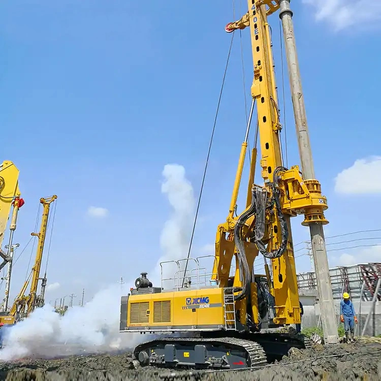 Maintenance of Rotary Drilling Rig Track Shoe Assembly