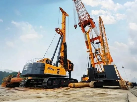 The Largest Drilling Rig XR1600E Completed 6.3m Diameter Piling