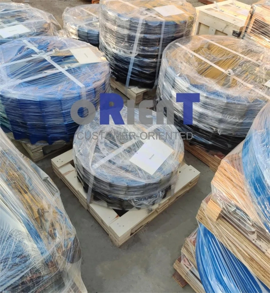 Drilling Rig and Mining Excavator Undercarriage Parts Shipment
