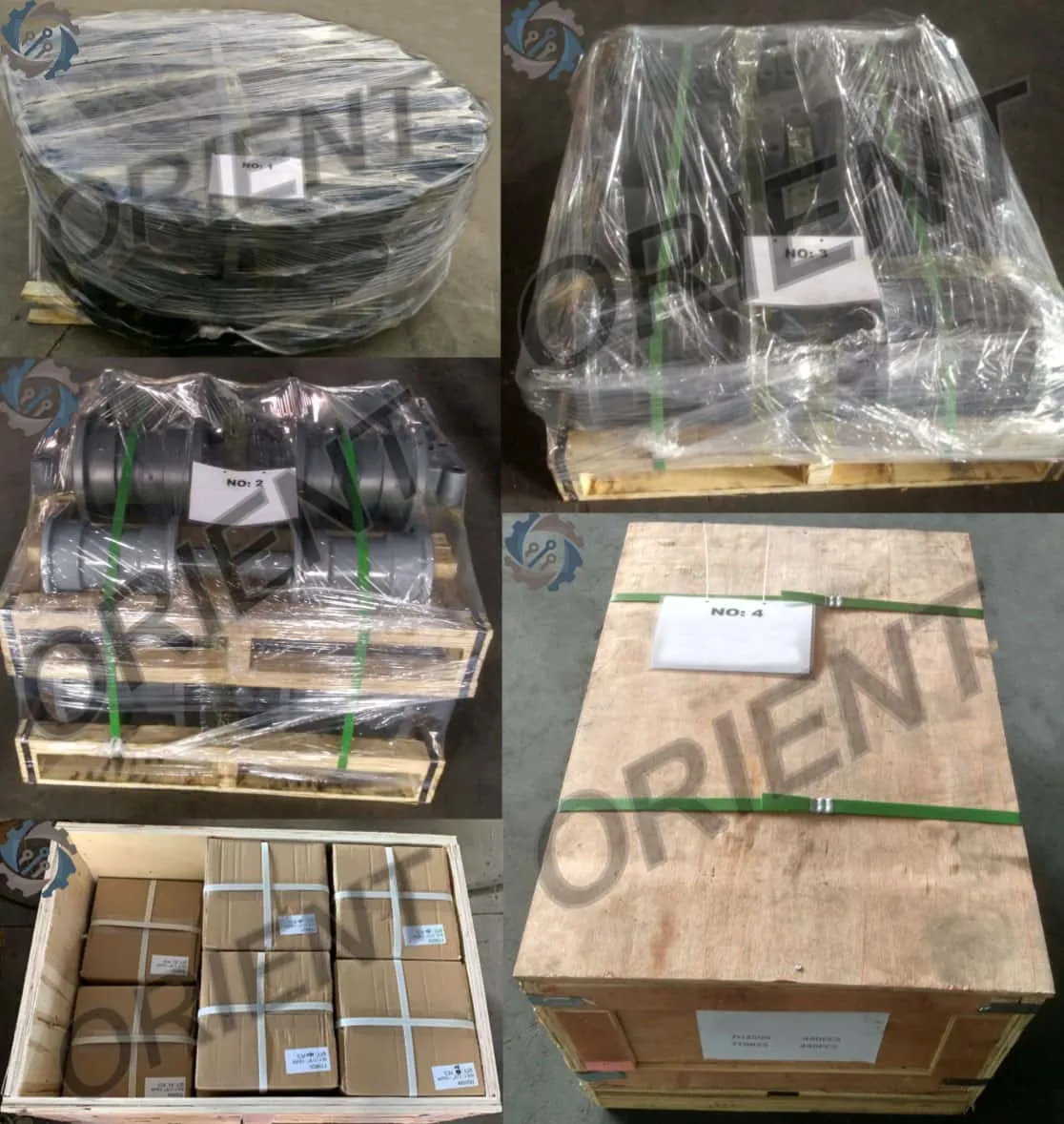 Shipment of Bauer BG28 Piling Machine Undercarriage Parts