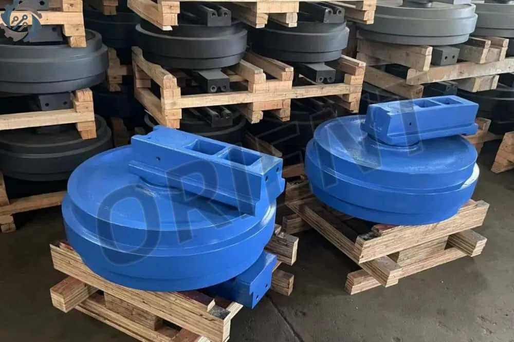 Shipment of Bauer Rotary Drilling Rig Undercarriage Parts