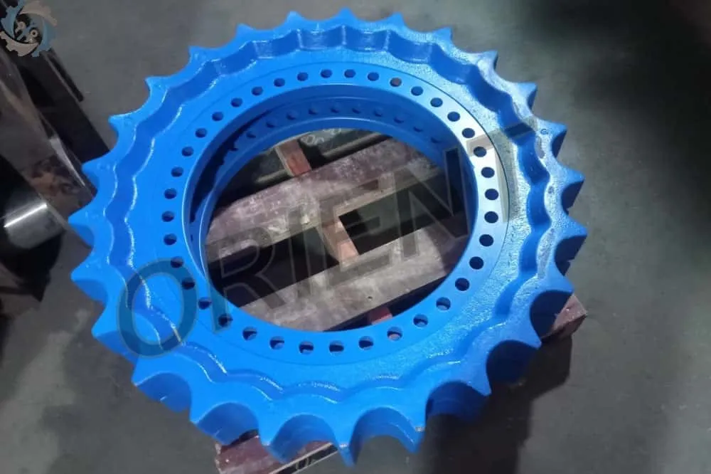 Shipment of Bauer Rotary Drilling Rig Undercarriage Parts
