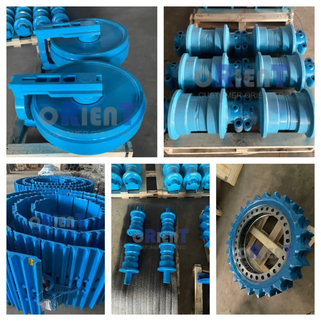 Shipment of Bauer BG28 Rotary Drilling Rig Undercarriage Parts