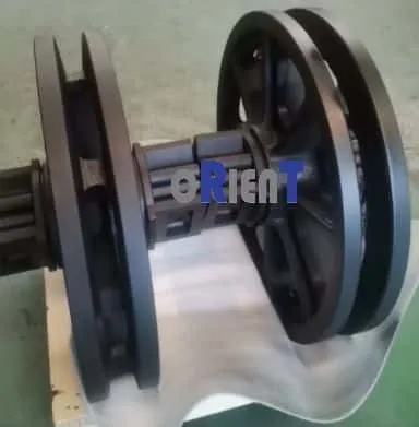 Hitachi KH180-3 idler, sprocket and Bauer BG28 idler shipment