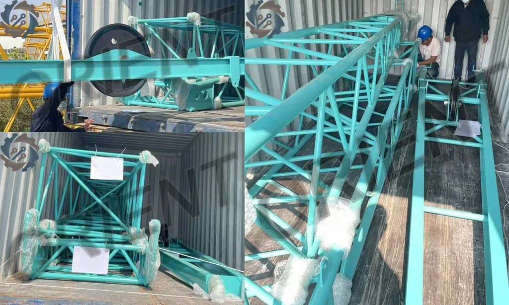 Envío de partes de ala para el grúas excavadora KOBELCO CKE2500