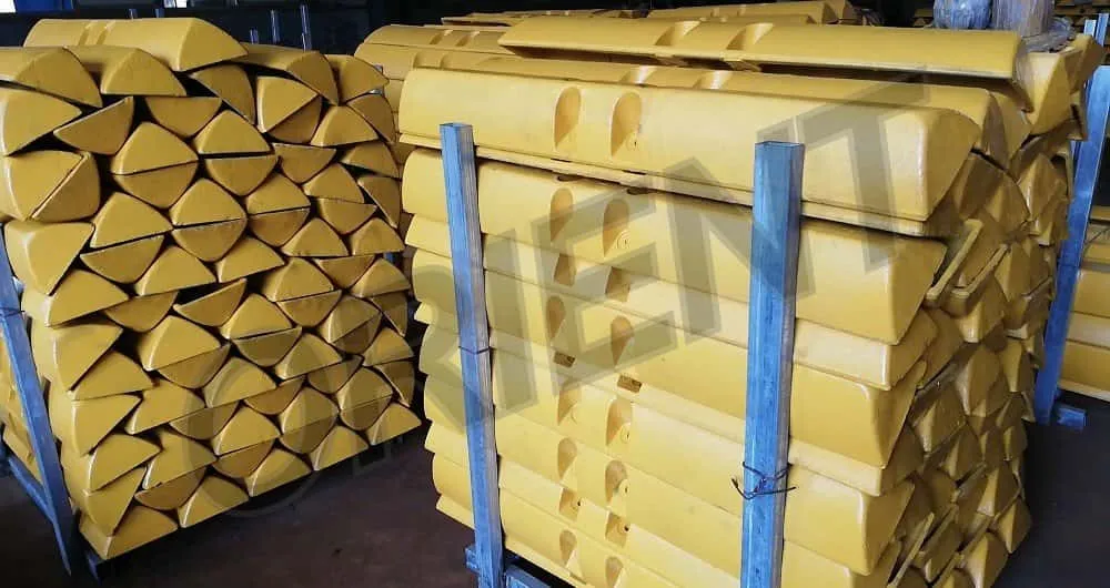 Shipment of SHANTUI Bulldozer Undercarriage Parts