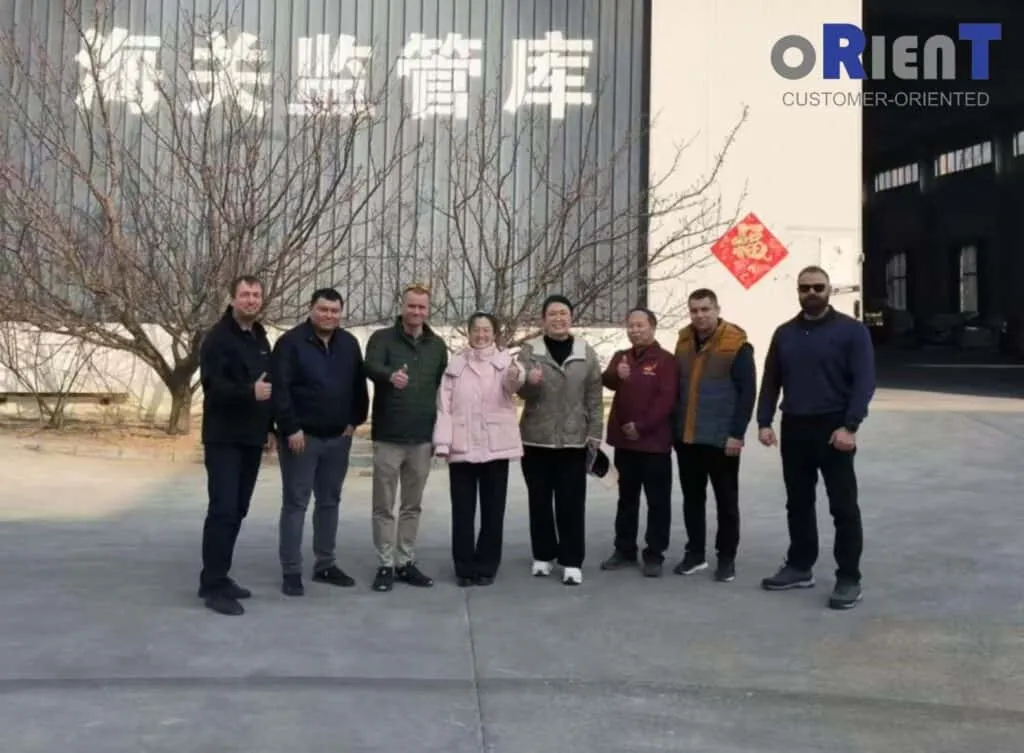 Overseas Customer Visit Highlights Our Upgraded Warehouse